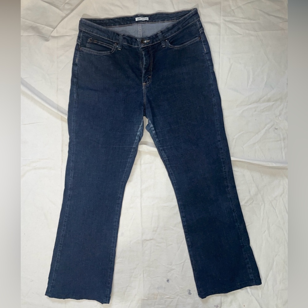 Lee Women's Deep Indigo Straight Leg Jeans